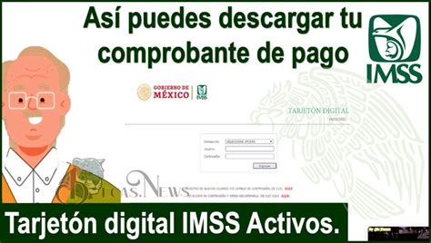 rh imss tarjeton digital activos|tarjetón digital imss 2023.